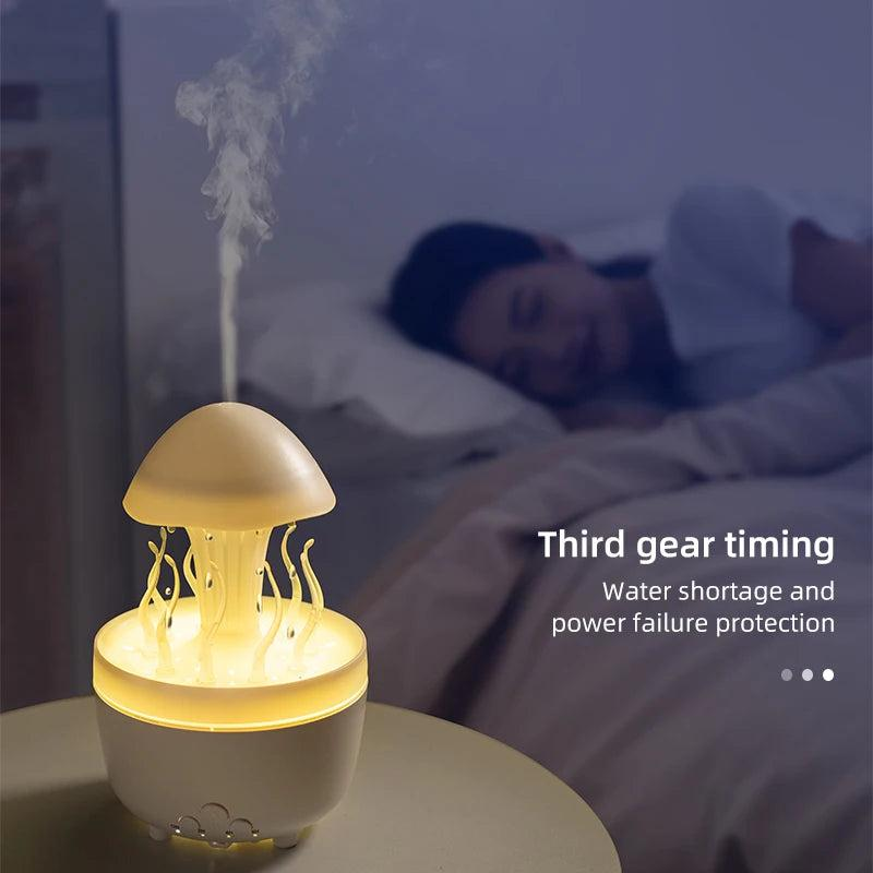 Remote Control Electric Air Humidifier Simulated Swinging Jellyfish Atmosphere Fragrance Diffuser Aroma Machine Humidifiers