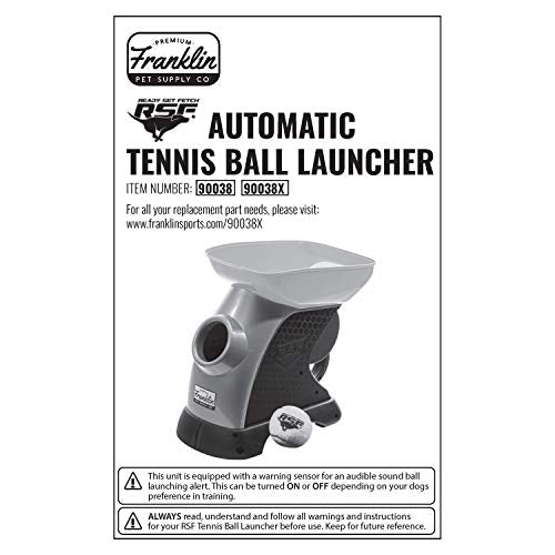 Franklin Pet Automatic Tennis Ball Launcher – Interactive Dog Toy - Mingle & Moa