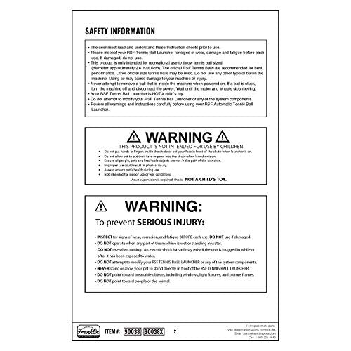 Franklin Pet Automatic Tennis Ball Launcher – Interactive Dog Toy - Mingle & Moa