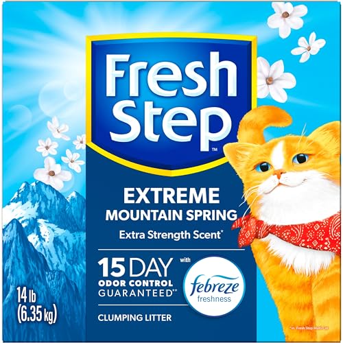 Extreme Clumping Cat Litter – Mountain Spring, 14 lb - Mingle & Moa