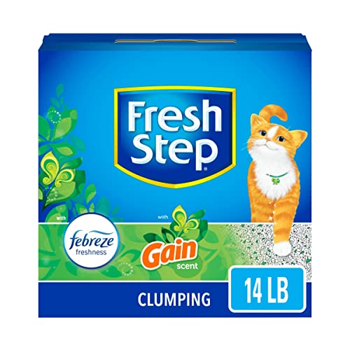 Clumping Cat Litter with Febreze Gain Scent, 14 lb - Mingle & Moa