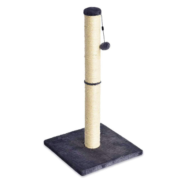 Amazon Basics Cat Scratcher – 31.5" Scratching Post for Cats & Kittens, Grey - Mingle & Moa