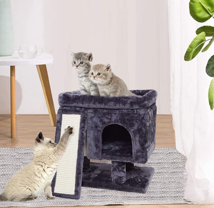 SYANDLVY Smoky Grey Cat Tree - Mingle & Moa