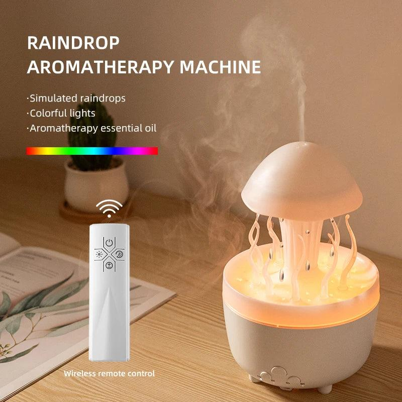 Remote Control Electric Air Humidifier Simulated Swinging Jellyfish Atmosphere Fragrance Diffuser Aroma Machine Humidifiers