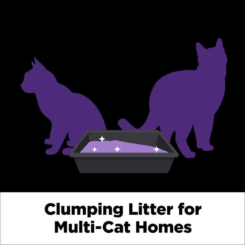 Clump & Seal SLIDE Platinum Multi-Cat Litter, 18 lb - Mingle & Moa