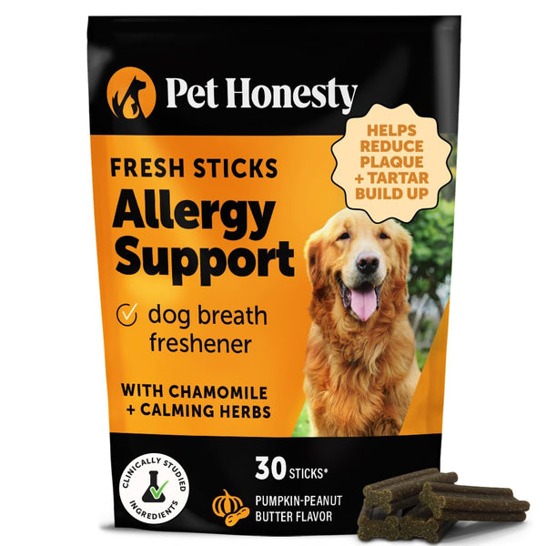 Allergy Support Fresh Dental Sticks for Dogs (30 Sticks) - Mingle & Moa