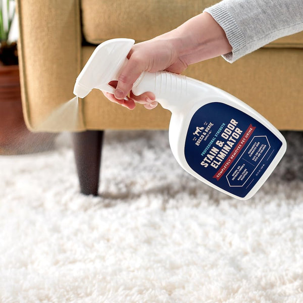 Rocco & Roxie Stain & Odor Eliminator, 32oz Enzymatic Cleaner for Pet Urine, Carpet & Home Use - Mingle & Moa