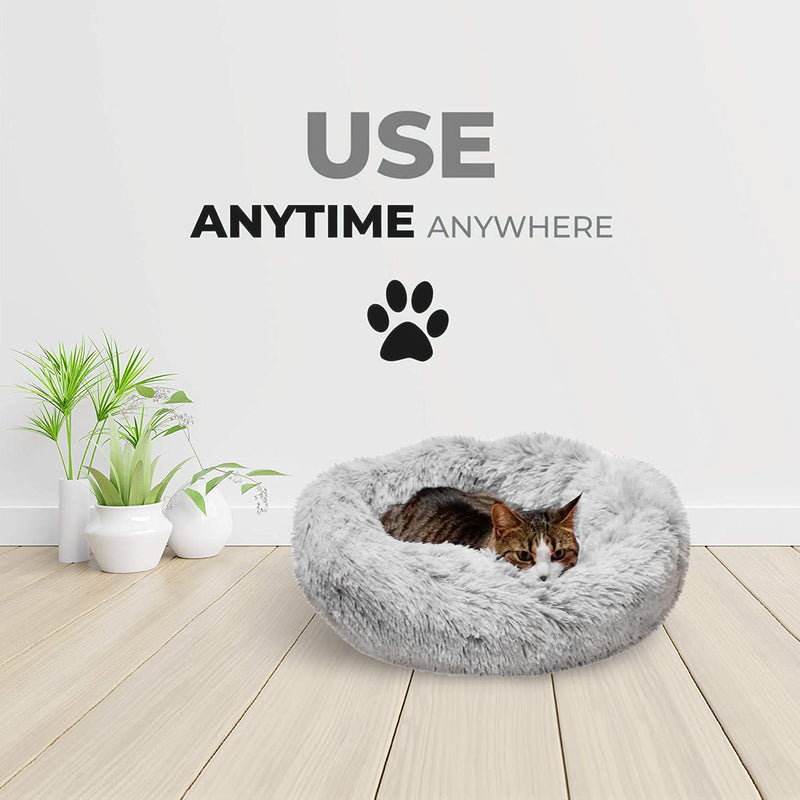 Whiskers & Friends Calming Pet Bed with Blanket - Mingle & Moa