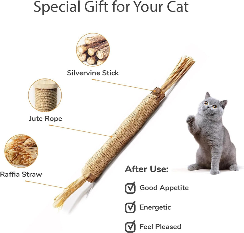 FUKUMARU Cat Scratcher – Large L-Shape Wall Mount with Ball Toy, 26.8" Cardboard Pad - Mingle & Moa