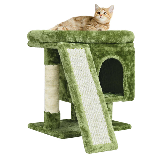 YANDLVY Green Cat Tower - Mingle & Moa