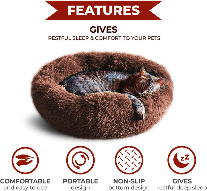 Whiskers & Friends Calming Cat & Dog Bed - Mingle & Moa