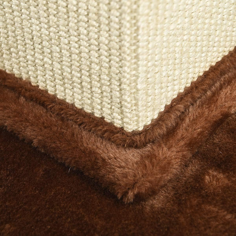 Amazon Basics Cat Scratcher – 35.4" Sisal Post for Indoor Cats & Kittens, Brown - Mingle & Moa
