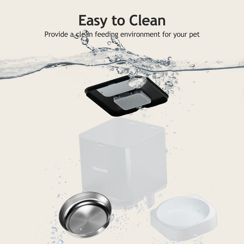 Automatic Pet Feeder with Timer & Voice Recorder - Mingle & Moa