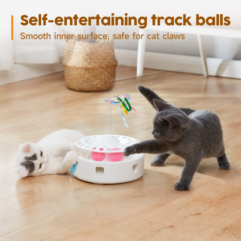 Potaroma 3-in-1 Automatic Cat Toy - Mingle & Moa