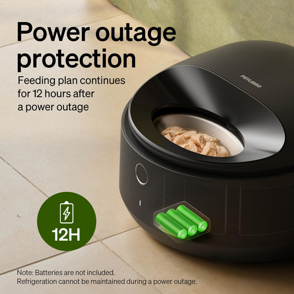 PETLIBRO Automatic Wet Food Feeder, 3 Meals, App-Controlled - Mingle & Moa
