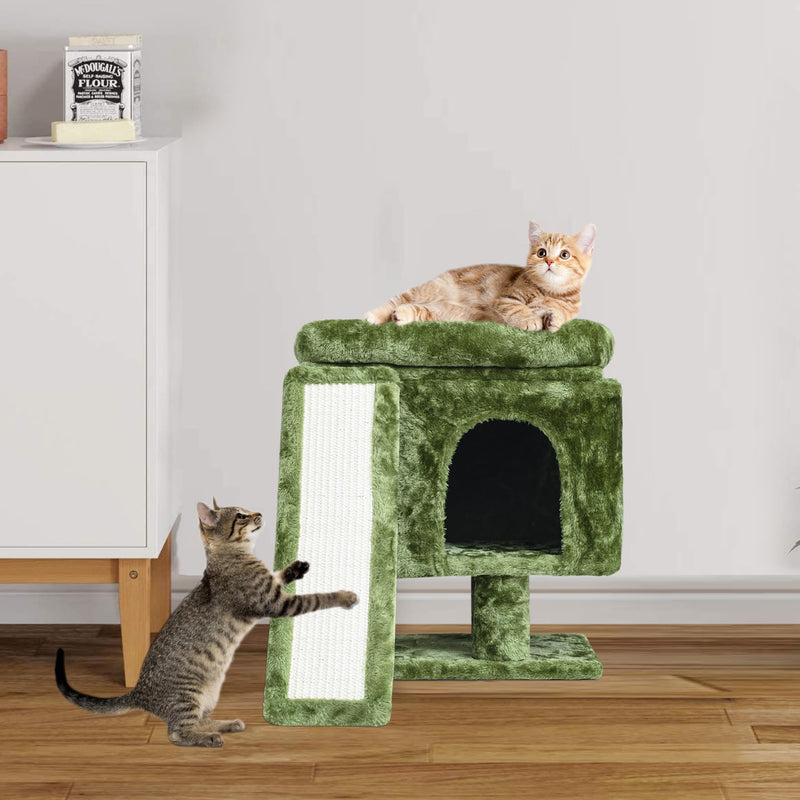 YANDLVY Green Cat Tower - Mingle & Moa