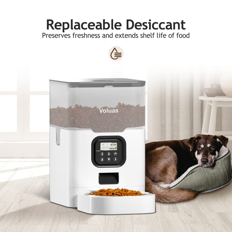 Automatic Pet Feeder with Timer & Voice Recorder - Mingle & Moa