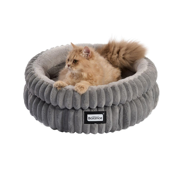 BALANCE Cat Bed – Soft, Washable, Non-Slip, for Kittens & Puppies - Mingle & Moa