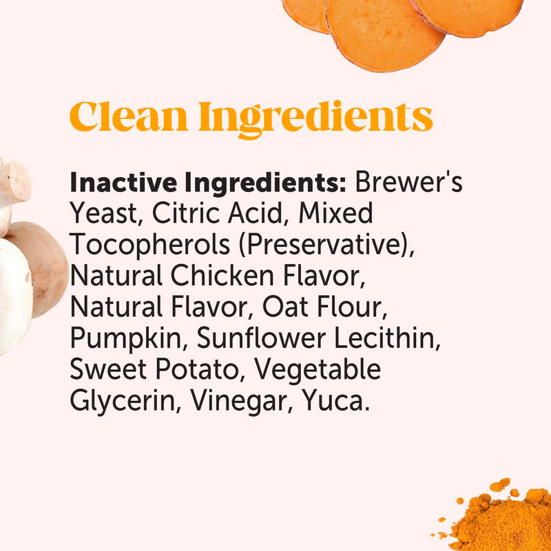 Dog Allergy Itch Relief Max Strength with Probiotics (Chicken, 90 ct) - Mingle & Moa