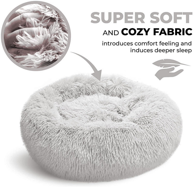 Whiskers & Friends Calming Pet Bed with Blanket - Mingle & Moa