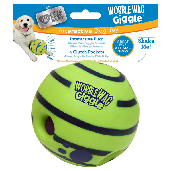 Wobble Wag Giggle Ball – 1 Pack - Mingle & Moa