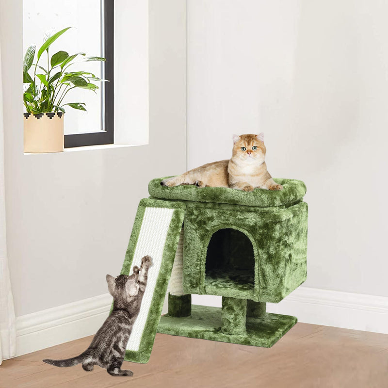 YANDLVY Green Cat Tower - Mingle & Moa