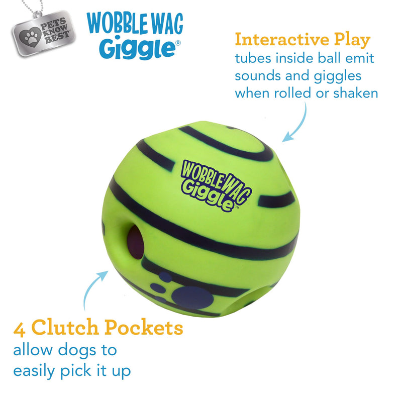 Wobble Wag Giggle Ball – 1 Pack - Mingle & Moa