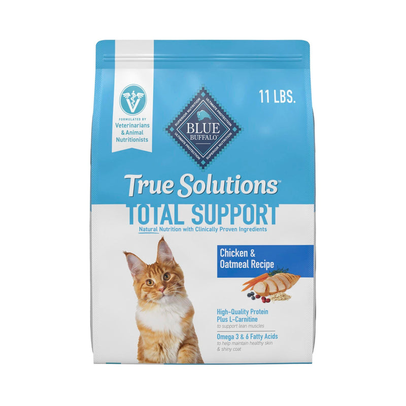 Blue Buffalo Total Support Dry Cat Food, Chicken, 11 lb - Mingle & Moa
