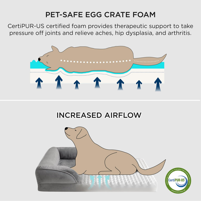 Bedsure Large Orthopedic Dog Bed – Waterproof & Washable Cover - Mingle & Moa