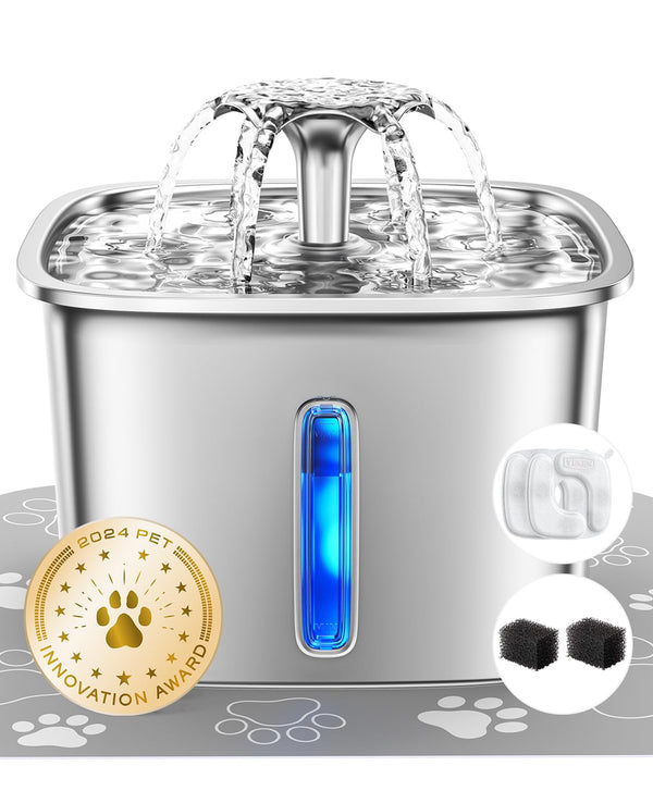 Veken - Automatic Cat&Dog Water Dispenser with Replacement Filt - Mingle & Moa