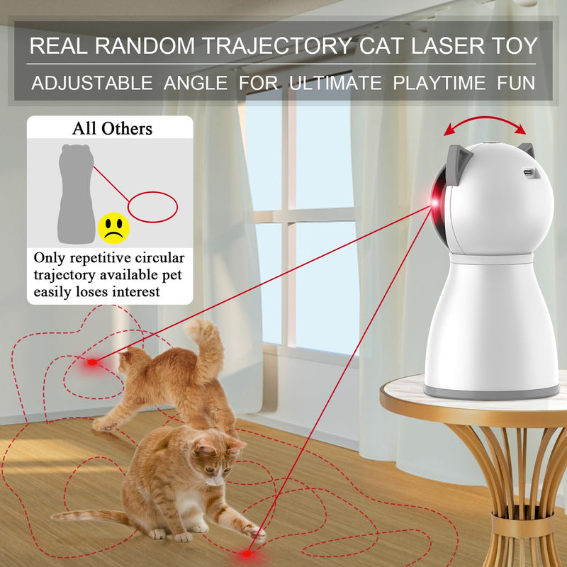 YVE LIFE Automatic Laser Cat Toy - Mingle & Moa