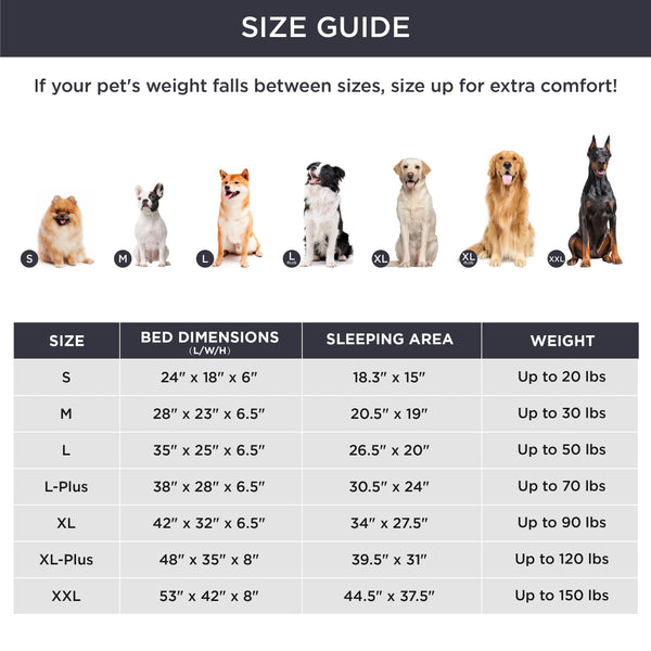 Bedsure Orthopedic Dog Bed – Large, Calming, Waterproof (Taupe) - Mingle & Moa