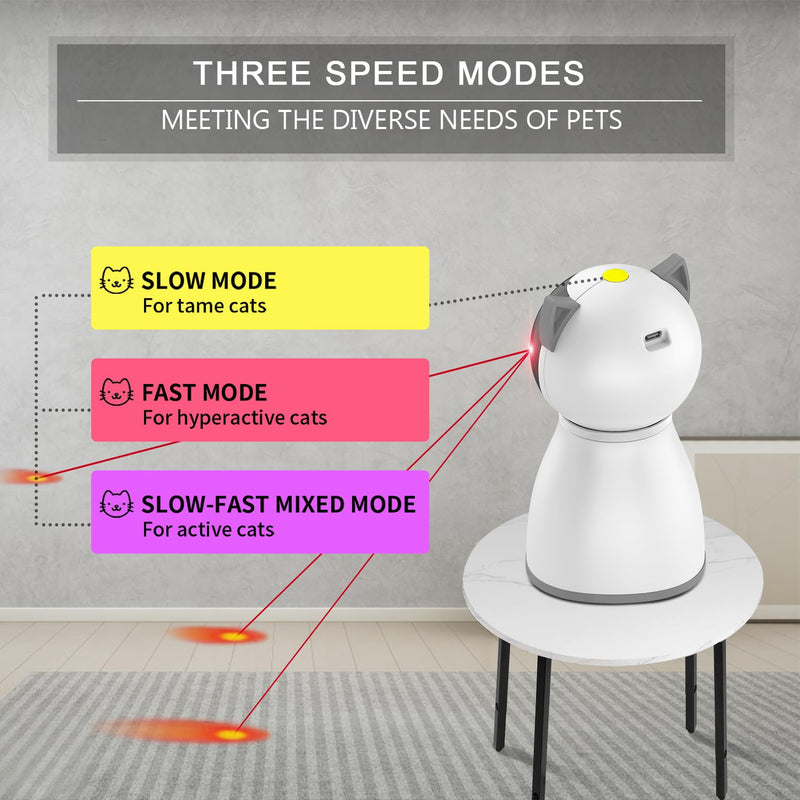 YVE LIFE Automatic Laser Cat Toy - Mingle & Moa
