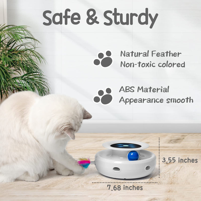 Automatic Cat Ball & Ambush Mouse Toy - Mingle & Moa