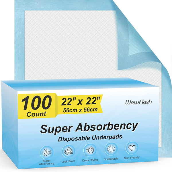 Multi-Purpose Absorbent Pads (100-Count) - Mingle & Moa