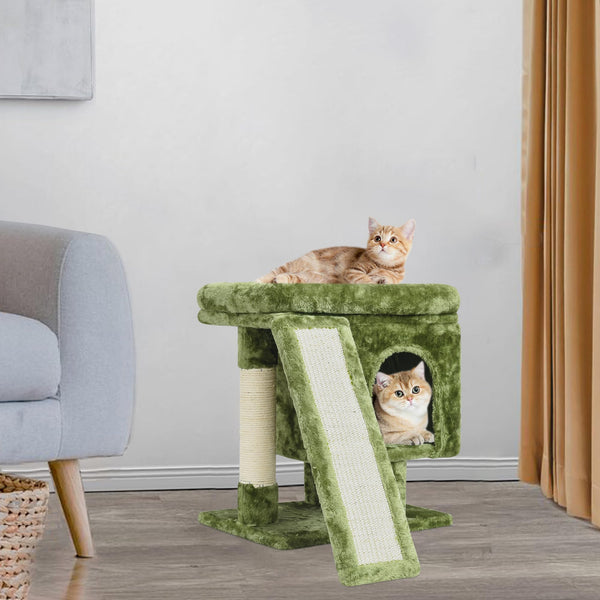 YANDLVY Green Cat Tower - Mingle & Moa