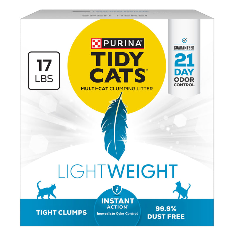 Tidy Cats LightWeight Instant Action Litter, 17 lb - Mingle & Moa