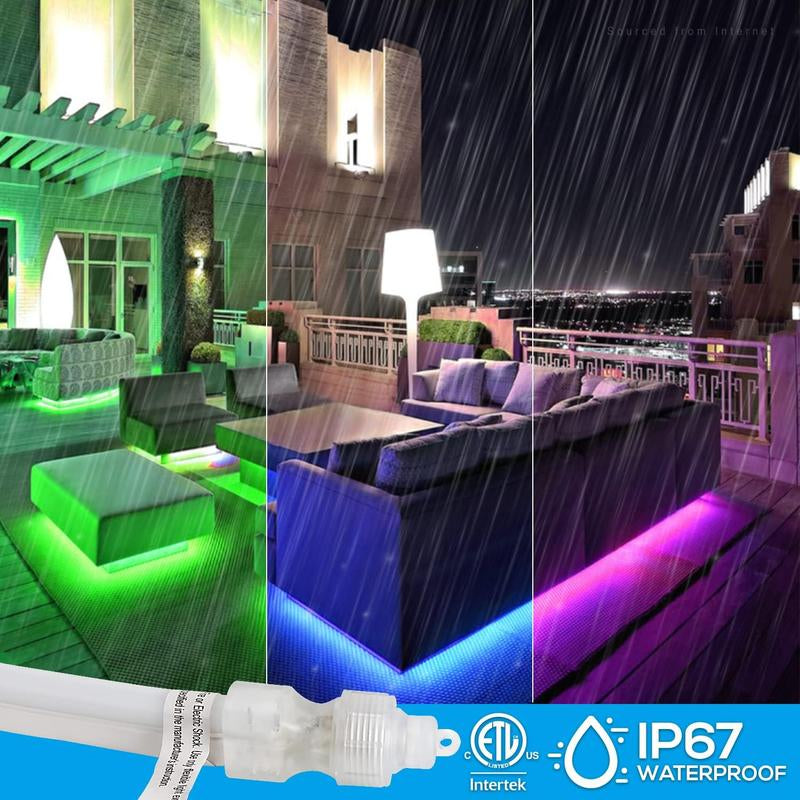 Leonlite Pro Decoration Neon Rope Light（50Ft） - Multicolor Choices