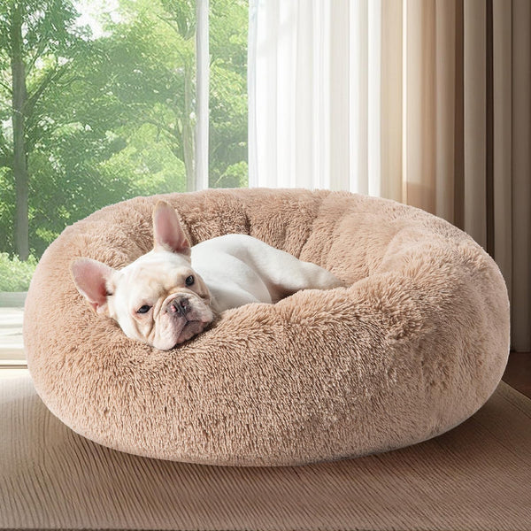 Bedsure Calming Donut Dog Bed - 30 Inch - Mingle & Moa