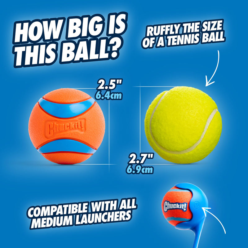 Chuckit! Ultra Ball Medium 2-Pack (2.5") - Mingle & Moa