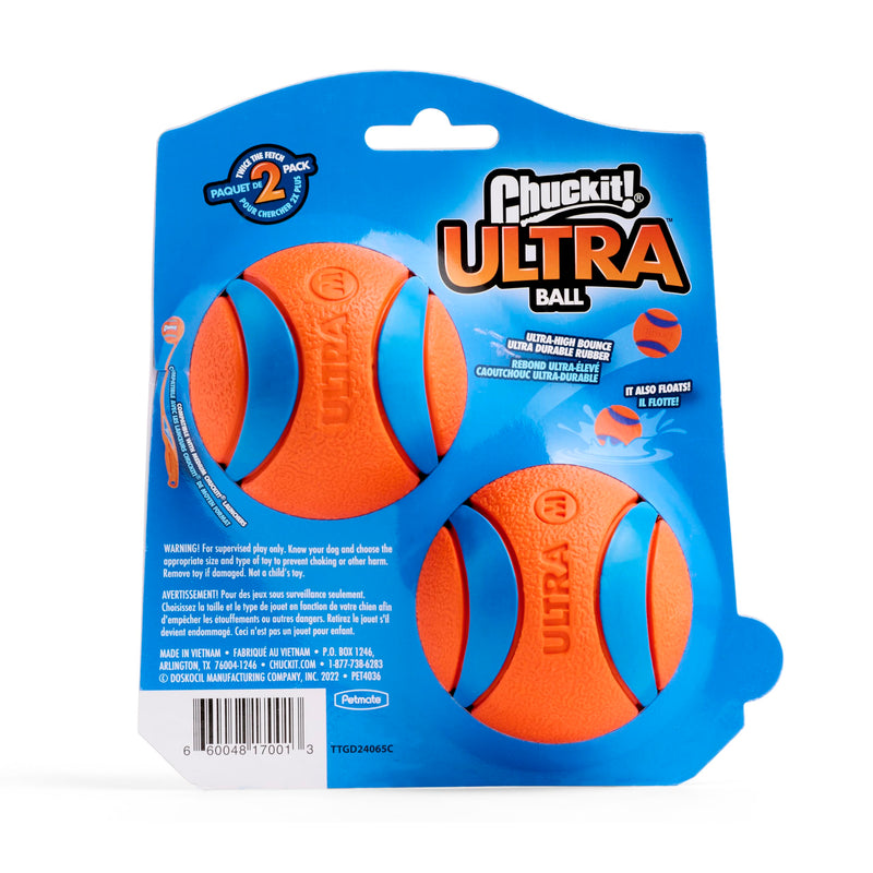 Chuckit! Ultra Ball Medium 2-Pack (2.5") - Mingle & Moa