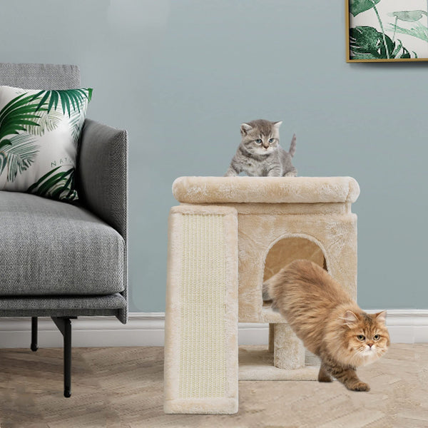SYANDLVY Beige Cat Tower - Mingle & Moa