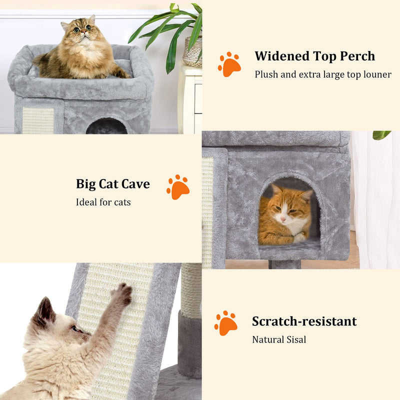 SYANDLVY Cat Tower - Mingle & Moa