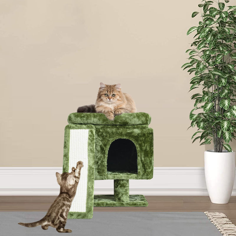 YANDLVY Green Cat Tower - Mingle & Moa
