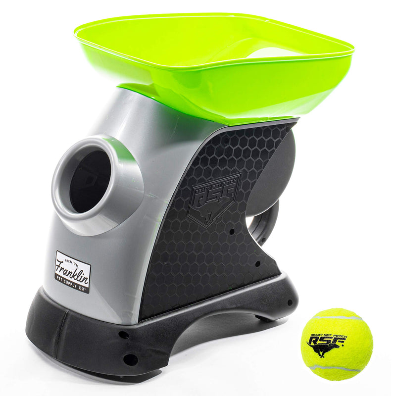 Franklin Pet Automatic Tennis Ball Launcher – Interactive Dog Toy - Mingle & Moa