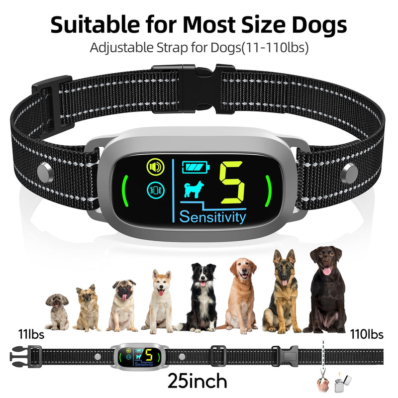 FAFAFROG Smart Bark Collar (Grey) - Mingle & Moa
