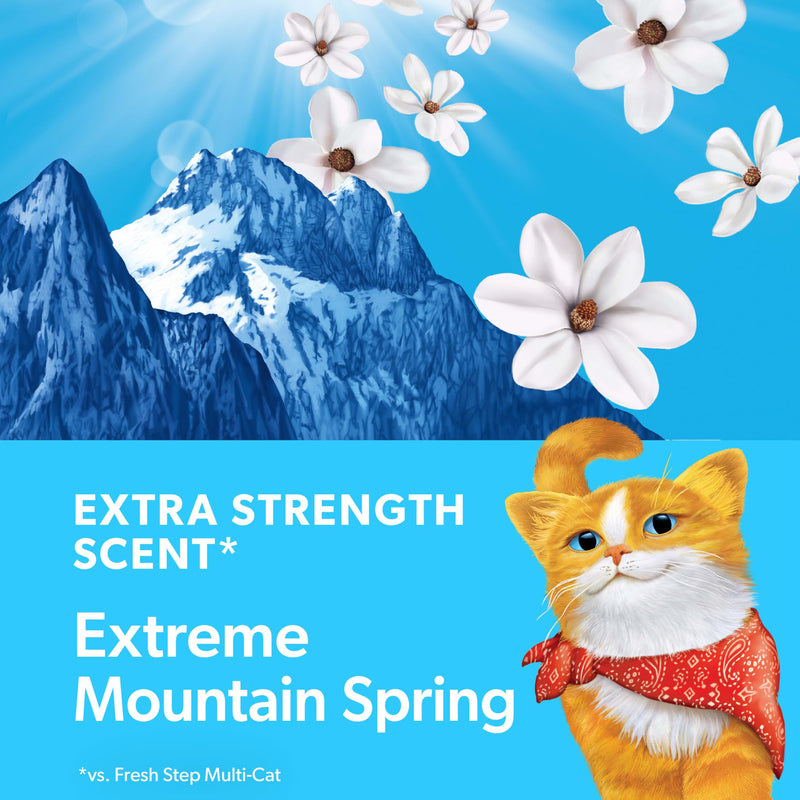 Extreme Clumping Cat Litter – Mountain Spring, 14 lb - Mingle & Moa