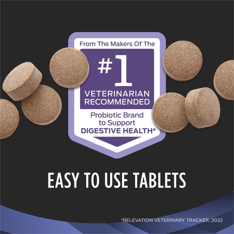 Purina Pro Plan FortiFlora Chewable Probiotic Supplement for Dogs – 45 tablets. - Mingle & Moa
