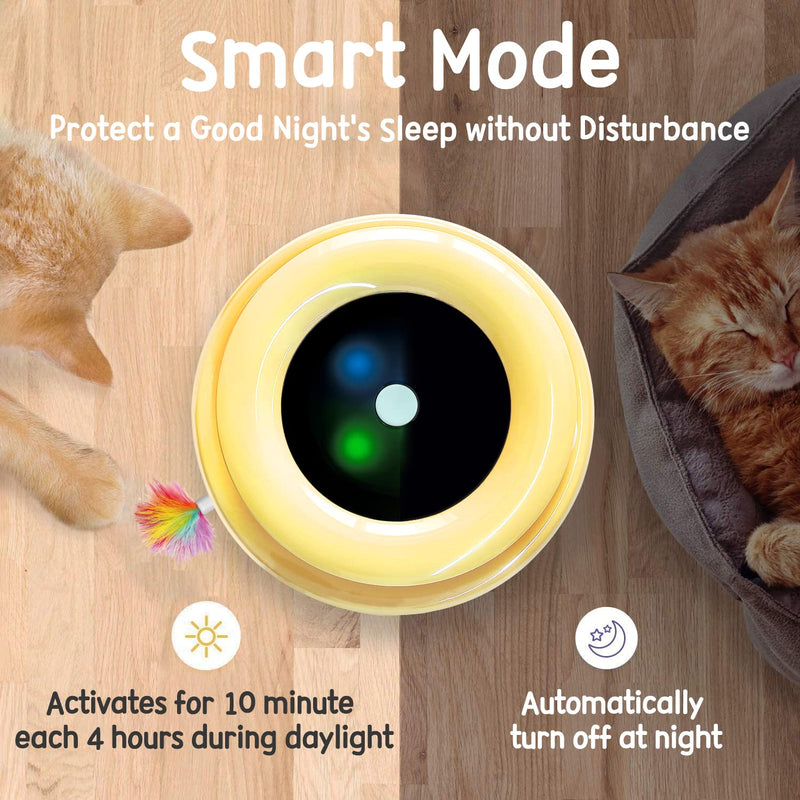 ORSDA 2-in-1 Automatic Cat Toy - Mingle & Moa