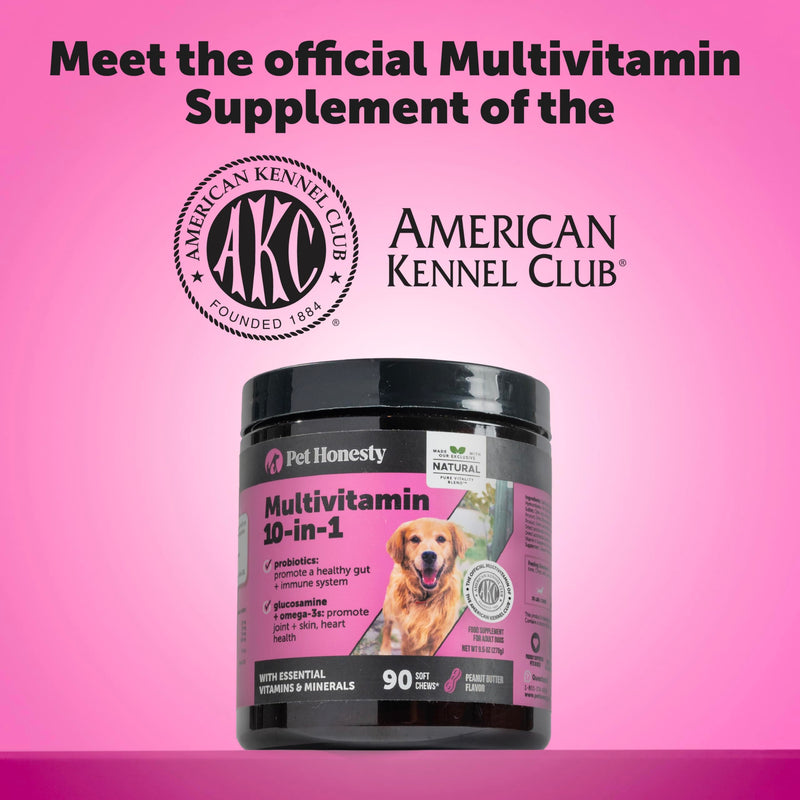 Senior Dog Multivitamin with Glucosamine & Omega (Duck, 90 ct) - Mingle & Moa